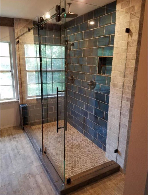 Shower enclosure  Bathroom interior design, Bathroom interior, Frameless  shower enclosures