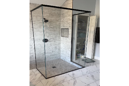Semi Framed Glass Shower Enclosures